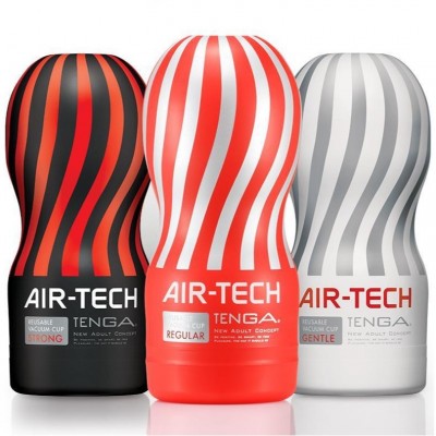 Tenga Air-Tech 重复使用型真空杯 (白 - 温柔型)